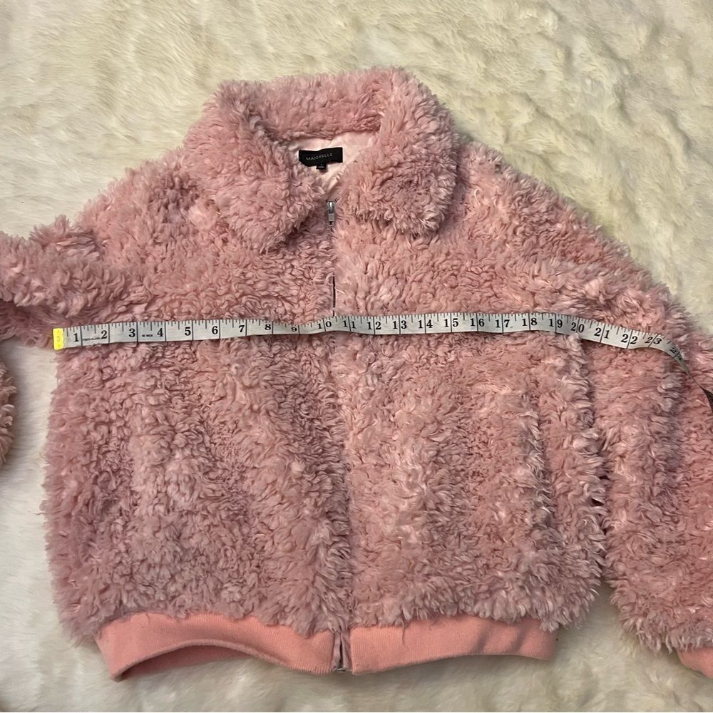 Majorelle faux fur jacket light pink - Picture 10 of 10